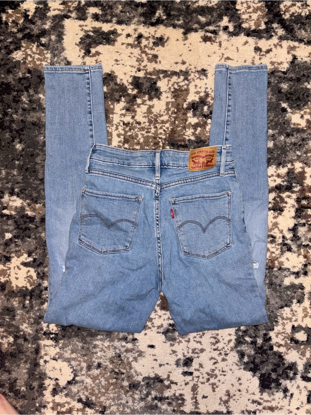 Levi's Light Blue Skinny Jeans 27 waist
